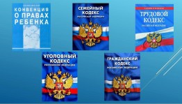 Информационный час «Ребёнок и закон»