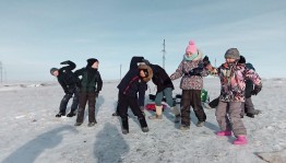 Игровая программа на свежем воздухе «Зимние забавы»
