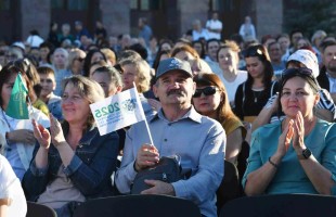 В Уфе состоялся полуфинал IV Всероссийского открытого конкурса патриотической песни «Время героев»