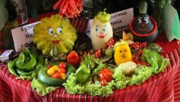 Конкурс «Сто поделок из осеннего урожая»