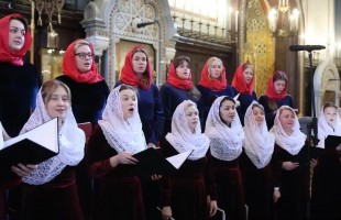 Башкирская хоровая капелла имени Тагира Сайфуллина выступила на Первом канале в рамках XXV Московского Пасхального фестиваля
