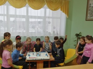 Развлекательная программа «Весёлый хоккей»