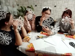 Мастер–класс «Зимние узоры»