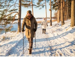 «Здоровье это сила»–скандинавская ходьба