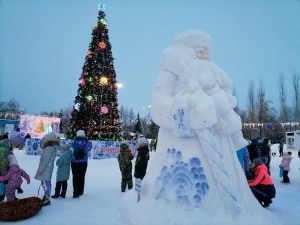 Открытие Новогоднего городка.