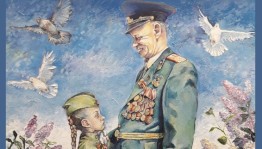 В Республиканском музее Боевой Славы работает выставка Веры Шаригиной «Жить с верой»