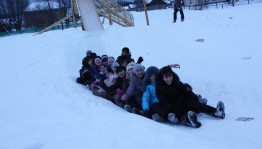 Развлекательная программа «Покатились наши сани»