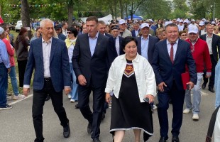 Выступление артистов Нефтекамской филармонии на Сабантуе в Кировской области – пример межрегионального сотрудничества