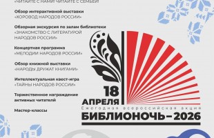 Как пройдёт Всероссийская акция «Библионочь» в Уфе