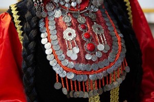 Мастер класс по изготовлению юго-восточного стилизованного нагрудного украшения башкирских женщин «Алмизеу»