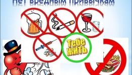 Беседа «Нет вредным привычкам»