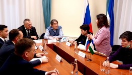 В Уфе прошла встреча с народным писателем РБ Марселем Салимовым