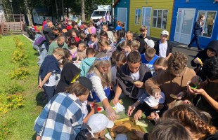 В Уфе прошел Яблочный Спас для детей, находящихся в трудной жизненной ситуации