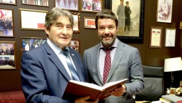 Марсель Салимов принял участие в торжественных мероприятиях Интернационального Союза писателей в Москве