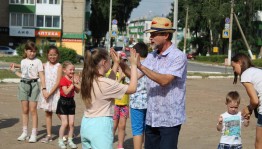 Детская игровая площадка «В гостях у мультгероев»