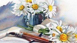 «Букет любимому учителю»–конкурс рисунков