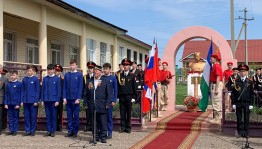 В Кармаскалинском состоялась торжественная передача гильзы с землей в основание будущего памятника генералу Шаймуратову