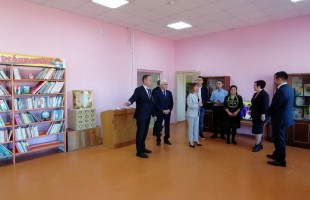В Кигинском районе после ремонта открылся сельский Дом культуры