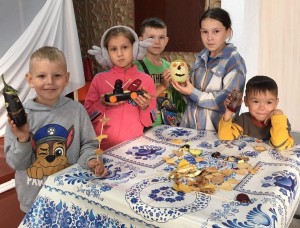 Мастер-класс «Овощ с грядки сорвем и поделку соберем»
