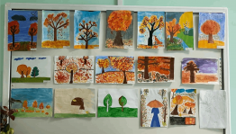 Конкурс рисунков «Осень золотая»