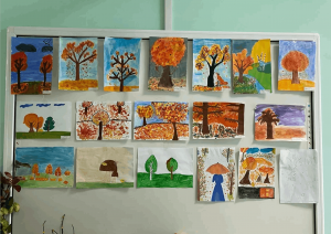 Конкурс рисунков «Осень золотая»