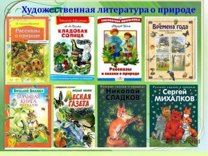 Литературный час «Читаем книги о природе при любой погоде»
