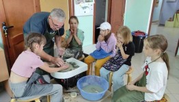 Мастер-класс на гончарном круге «Виноградная лоза»