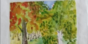 Конкурс рисунков «Золотая осень»