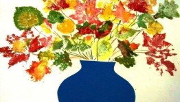 Конкурс детских рисунков «Осенний букет учителю»