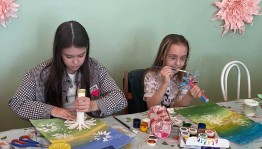 Мастер-класс «Акварельная поляна»