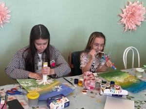 Мастер-класс «Акварельная поляна»