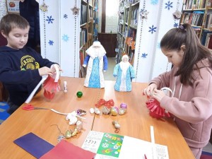 Творческий час «Новогодние игрушки»