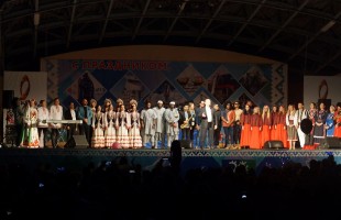 Артисты ансамбля «Мирас» выступили на фестивале культур коренных народов мира