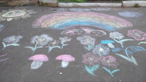 Конкурс детских рисунков на асфальте «Наша природа»