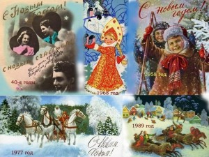 Познавательный час «История новогодних открыток»