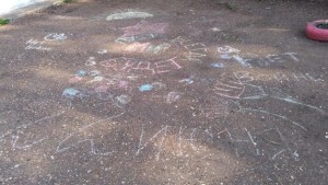 Конкурс рисунков на асфальте «Мир на планете – счастливы дети!»