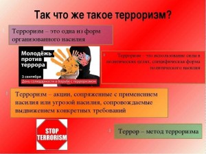 «Что такое терроризм»