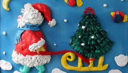 Мастер–класс «Сувенир для Деда Мороза».