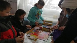 Игровая программа «Час настольный игр».