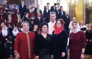 Башкирская хоровая капелла имени Тагира Сайфуллина выступила на Первом канале в рамках XXV Московского Пасхального фестиваля