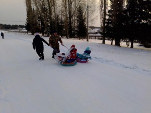 Экскурсия по зимнему лесу«Белоснежная зима»