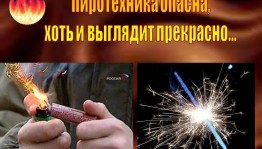 Урок безопасности «Осторожно, пиротехника!»