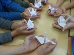 Мастер класс«Журавлики»