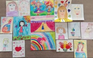 Конкурс рисунков «Милая моя мама»