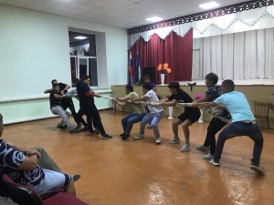 Военно-патриотическая эстафета «Землю ту, что Родиной назвали, коль придется, сердцем защитим!»