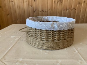 Мастер–класс «Корзина из джута»