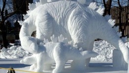 Конкурсно игровая программа«Лепим Дракона из снега»