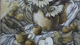 Арт-кофе, натюрморт.