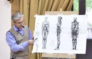 «Поэтапное выполнение набросков и зарисовок фигуры человека»