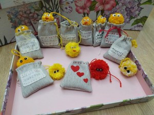 Мастер-класс «Мешочек счастья»